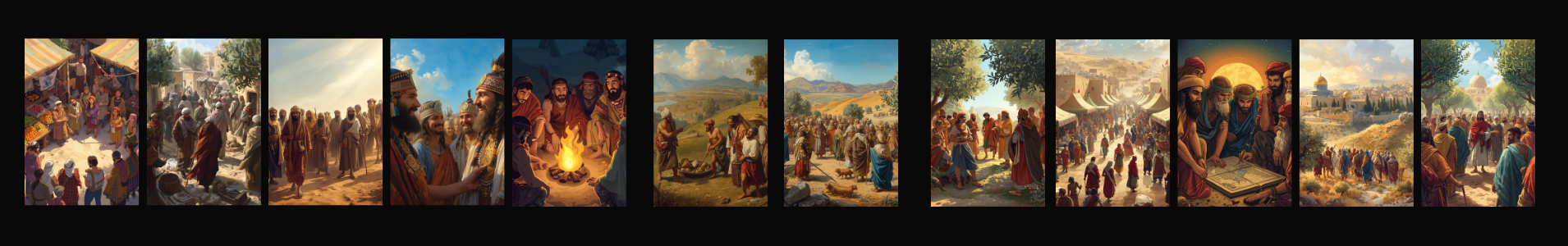 The 12 Tribes of Israel